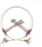10PCS Wire Trace Leader Rig Stainless Steel 2 Arm Fishing Swivel Tackle Lure. Fixed Price $24.99.