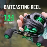 Bait Casting Reel Mx 2000 7.2:1 Gear Ratio Left Hand-color Green. Fixed Price $19.95.