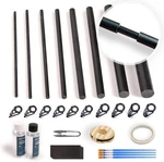 Complete Fishing Rod Repair Kit With Carbon Fiber Sticks & Epoxy For All Anglers. Fixed Price $25.59.