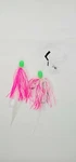 Hi-lo Bottom Fishing Rig Double Silicone Skirt Teaser Glow Bead Hook Fluke Bass. Fixed Price $34.75.