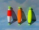 Comal Tackle 2" 2.5" 3" (2) Colors Choose Cigar Snap Weighted Float Qty. 10. Fixed Price $15.75.