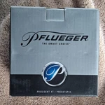 Pflueger President Xt Spinning Reel 10BB Sealed Drag Aluminum Gray Gold. Fixed Price $50.00.