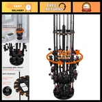 16 Rod Fishing Holder Space-saving Garage Rack, Durable Foam Organizer. Fixed Price $89.99.