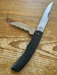 Kershaw Wade Officer 4400ST Vintage Folding Pocket Knife Japan Dual Blade Kia. Fixed Price $44.98.
