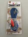Kid Trout Kit Fishing Gear Set Brand New 6 Pc. Fixed Price $15.99.