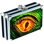 Adventure Dragon Eye Kids Pencil Metal Box 8.5" 2.5" New- Vaultz. Fixed Price $24.99.