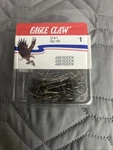 100 Eagle Claw Hooks Qty #1 214-1. Fixed Price $10.57.