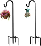 2 Pack Shepherds 48 Inch Tall Bird Feeder Pole Shepards Hooks For Outdoor. Fixed Price $25.91.
