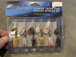 South Bend Lunker Trout And Panfish Spinner Kit Multicolor New Unopened. Fixed Price $9.90.