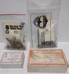 Vintage Fishing Lot Mustad Sprout Eagle Claw Tru Turn Hooks Norway. Fixed Price $24.99.