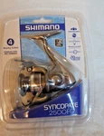Shimano Syncopate 2500FG Spinning Fishing Reel. Fixed Price $43.99.