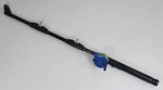 Gibson G.e.i. Bbq Lighter Novelty Fishing Pole & Open Face Reel Blue Refillable. Fixed Price $11.20.