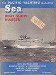 Sea Pacific Yachting April 1950 Boat Show, Rod-n-reel W/ml 062217NONDBE. Fixed Price $10.00.