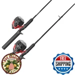 Zebco 202 & 404 Spincast Reel/rod Combo (2-PACK) 5'6" Medium Action. Fixed Price $68.26.