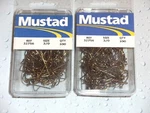 200 Mustad 32756 Bronze Size 3/0 Jig Hooks. Fixed Price $14.95.
