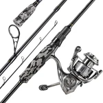 Sougayilang Fishing Rod And Reel Combo Stainless Steel Guides Pole. Fixed Price $92.79.