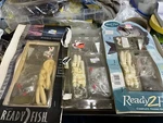 Lot OF3 Surf/pier Kit Ready 2 The Tackle From Fishing Pole Set Packs. Fixed Price $19.99.