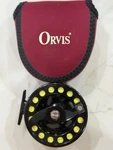 Orvis Vortex 9/10 Large Fly Reel Spooled With 9WT Floating Line. Fixed Price $500.00.