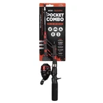 Profishiency Red Splat Pocket Fishing Rod Reel Combo Compact Telescopic. Fixed Price $34.58.
