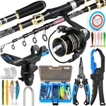 Best Plusinno Fishing Gear,full Kit Include Rod And Reel Combo, Tackle Box With. Fixed Price $97.73.