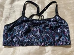 Livi Sports Bra Multicolor Low Impact , No Pullover Strappy Wireless 18/20. Fixed Price $12.00.