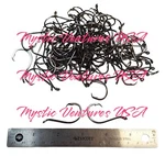 100 Size #5/0 Circle Hooks Black Nickel High Carbon Sport Octopus 2X Strong Free. Fixed Price $15.39.