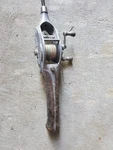 Vtg Hurd Super Caster Fishing Rod/reel 60 Checkered Walnut Grips Serial #71208. Fixed Price $219.00.