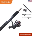 Ultimate 7' GX2 Spinning Reel And Rod Set - Lightweight & Durable Fishing Gear. Fixed Price $239.98.