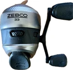 Zebco Spincast Reel 4.1:1 Gear Ratio W Bite Alert 10 Lb Test Line 33N. Fixed Price $19.95.