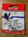 Eagle Claw Fishing Hooks 215A-8 10-QTY Bronze Long Shank Cricket Panfish. Fixed Price $7.95.