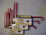 Three Pack Of Ht Pail Bucket Wire Rod Holder PWR-1 For Ice Fishing Jigs Reel. Fixed Price $15.95.