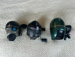 Zebco 66, Adventure, And Ready Tackle Spin Cast Reel Lot Of 3. Fixed Price $29.99.