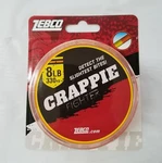Zebco Crappie Fighter Hi-vis Orange And Yellow, 4LB Line, For Pole Reel. Fixed Price $8.99.