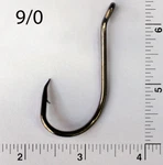 Pack Of 100 Size 9/0 Tackleworks Octopus J Fishing Hooks 8299. Fixed Price $39.88.