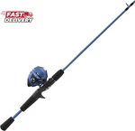 Zebco Slingshot Spincast Reel And Fishing Rod Combo, 5-FOOT 6-INCH 2-PIECE. Fixed Price $17.77.