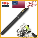 Ambidextrous Spinning Reel And Medium Power Fishing Rod Kit - Ready To. Fixed Price $49.26.