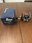 Vintage Penn 113HL 4/0 Senator Ii Conventional Reel With Box. Fixed Price $70.00.