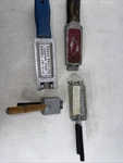 Lot Of 4 Vintage Hilts Horse Head Lead Sinker Molds Bank Fishing Jig. Fixed Price $75.00.