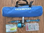 Oddspro Kids Fishing Pole Starter Kit With Tackle Box-reel-new. Fixed Price $29.99.