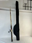 Wright Mcgill Eagle Claw Granger Fishing Rod With Saltwater Reel & Co Star Case. Fixed Price $46.35.