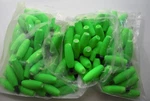 Comal HC150-G-100 1-1/2"X9/16" Green Torpedo Float With Pegs Inserted Bag. Fixed Price $51.35.