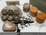 Orvis Fly Reels, Cfo I, And Iii With Extra Spools(spooled) + Pouches. Fixed Price $1500.00.