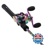 Sougayilang Fishing Rod And Reel Combo Baitcasting IM7 Graphite Blank. Fixed Price $91.34.