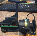 Abu Garcia Cardinal 4 Spinning Reel New Blk Green. Fixed Price $200.00.