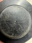 Vtg Garcia Mitchell Large Spare Spool W/ Case France Replacement. Fixed Price $15.00.