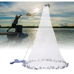Strong American Fishing Cast Net 6FT-16FT Bait Easy Throw Hand Nylon Mesh. Fixed Price $24.65.