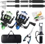 Telescopic Fishing Rod & Reel Combo With Pliers, Gripper Carry Bag. Fixed Price $93.99.