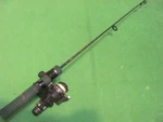 Vintage South Bend Outdoorman NO.5205 30" Ice Rod & Daiwa AG750 Spinning Reel.. Fixed Price $29.95.