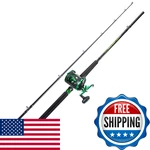 Sougayilang Catfish Rod And Reel Combo 2-PIECE Mh Conventional Fishing. Fixed Price $137.92.