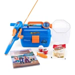Mattel Hot Wheels Kids Fishing Set, 2 6 Rod And Reel Combo, Comes. Fixed Price $69.99.